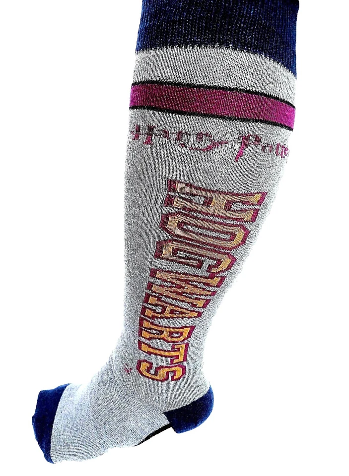 Harry Potter Damen Kniestrümpfe 37-42 Kniehohe Socken Hogwarts Cosplay Neu - Bild 2 von 4