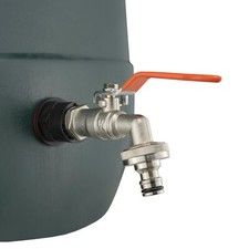 water butt outlet lever tap kit,options barb or click-lock,12",34" and 1" bsp