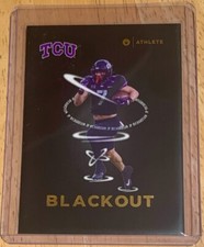 JP Richardson 2023 Onit Gold Blackout TCU horned Frogs
