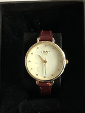 Ladies Limit 1912 White Dial Jewelled Analogue Quartz Watch - Working