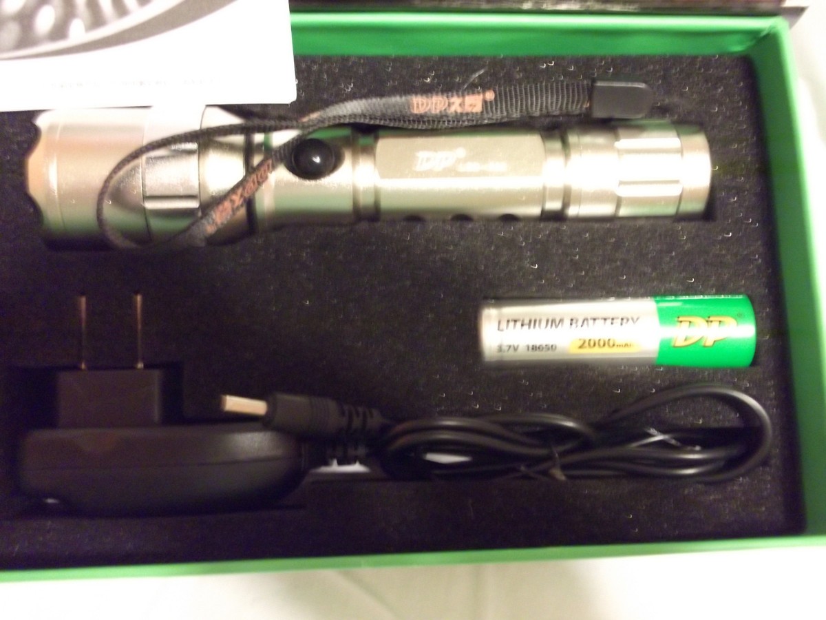 Dp Flashlight Torches Outdoor Portable Rechargeable Led Torch Light With Side De