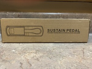 Universal Sustain Pedal with Polarity Switch for Digital Keyboards And Pianos
