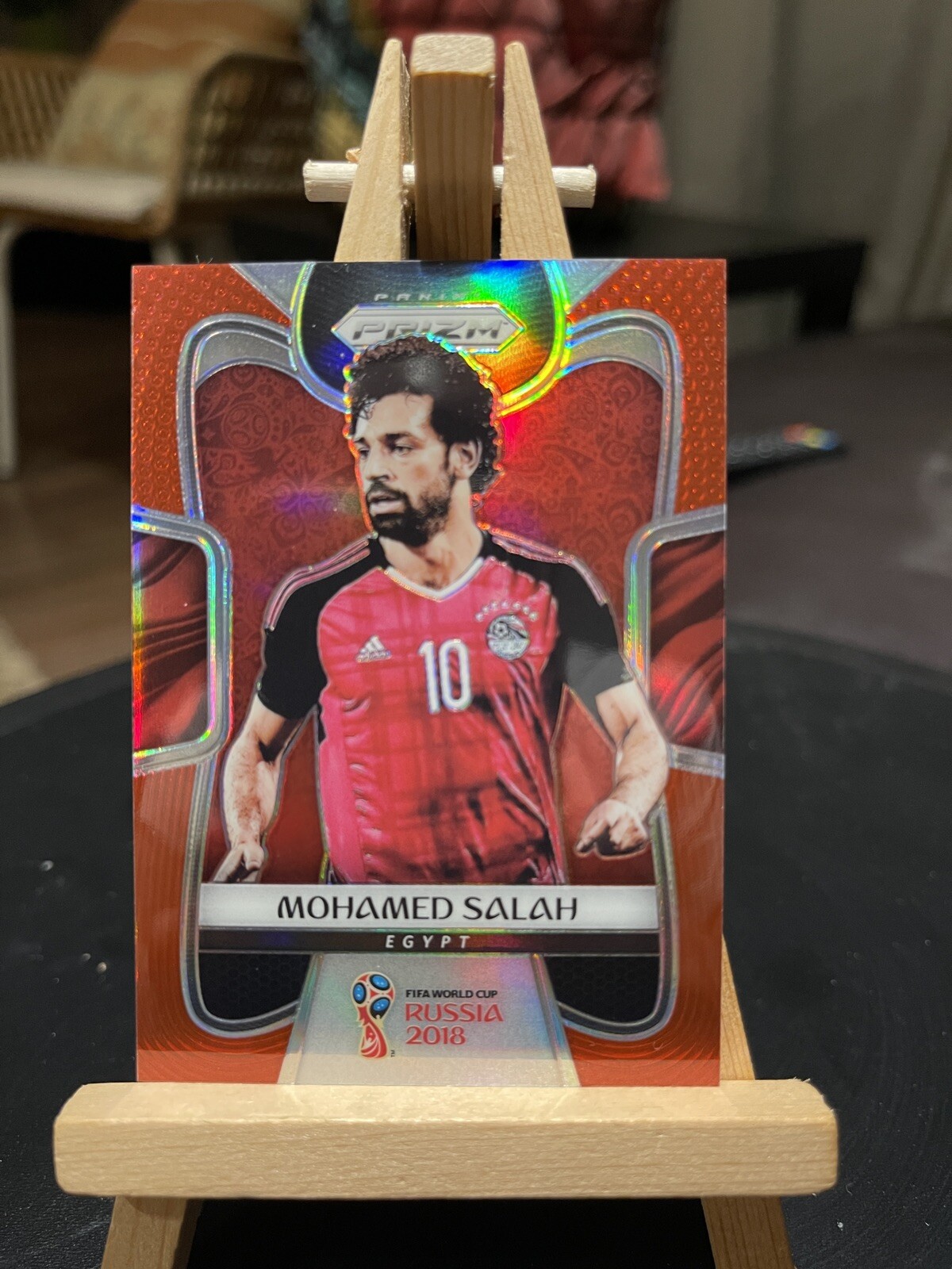Panini Prizm World Cup 2018 Mo Salah 54 Red 96/149