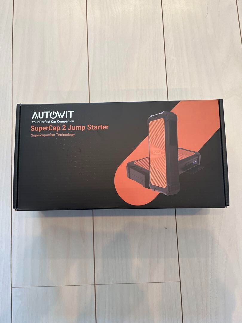 【新品】AUTOWIT SuperCap 2 Jump Starter Amazon.com: Autowit Super Capacitor Jump Starter, 12V