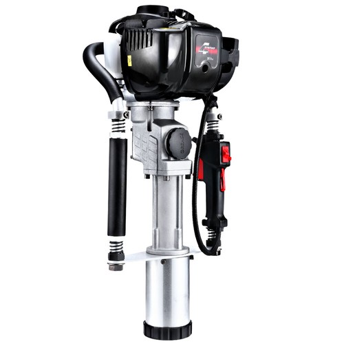 Giantz Petrol Post Driver 38CC 4-Stroke Rammer Pile Star Picket Fence Hole Black - Picture 3 of 6