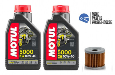Service Kit For Lexmoto LXR 125 SE – Motul 10W-40 Oil & HIFLO Filter