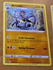 POKEMON TEMPETE ARGENTEE FRANCAISE CARD CARTE RARE Armaldo 096/195 EB12 FR 2022