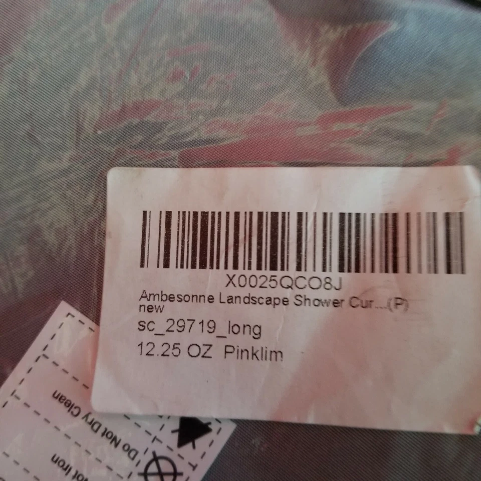 Тканевые занавески для душа и крючки Ambesonne Италия переулок дома двери Тоскана Св. НОВЫЕ - Изображение 4 из 4