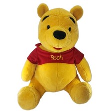 Mattel Disney Winnie The Pooh Plush Jumbo 21 Stuffed Animal Bear Arcotoys Vtg