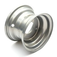 Wheel Rim 145x70-6 6'' Silver 50cc 70cc Kids Quad Bike Gokart ATV 160cc 200cc