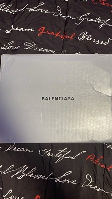 Balenciaga Track Men s Black Low Top Lace-Up Sneakers 555036 Box Extras
