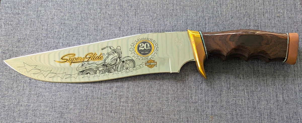 harley davidson buck knife products for sale | eBay