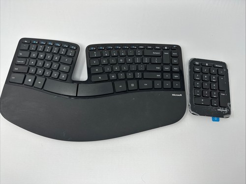 Microsoft Sculpt Ergonomic Wireless Desktop Keyboard, Keypad, No Dongle - 第 1/8 張圖片
