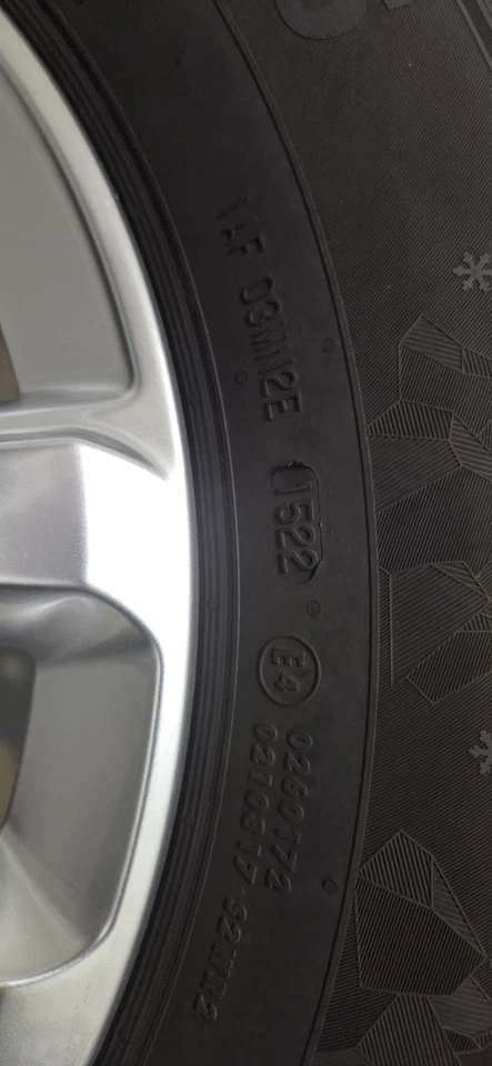 4x Winterreifen Opel Mokka Alufelge RDKS 215/65 R16 98H M+S Winterräder - Bild 4 von 4