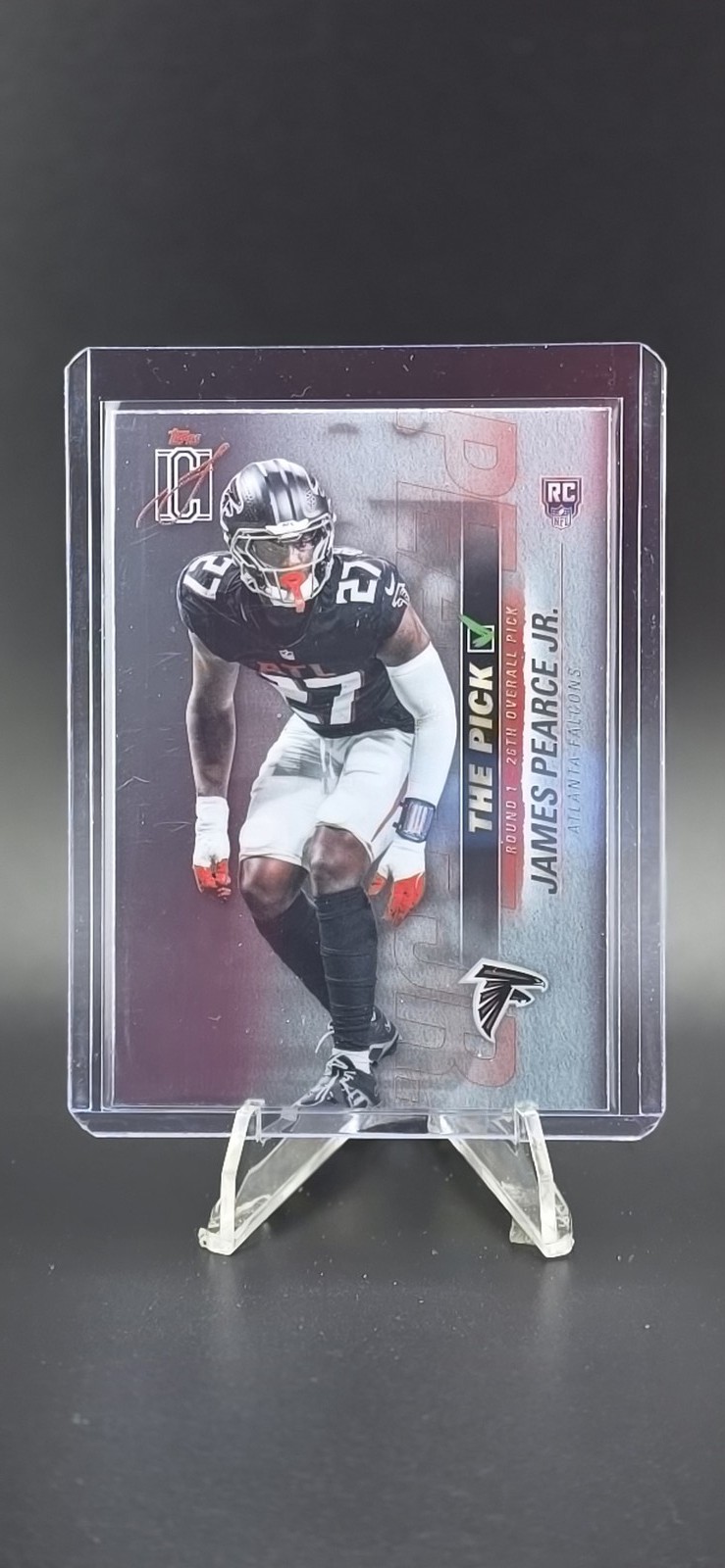 2025 Topps Signature Class #TP-2 James Pearce Jr. The Pick