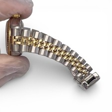 1993 Rolex DateJust 6917 26mm Cmampagne Steel & 18k Gold Ladies JUBILEE Watch 9