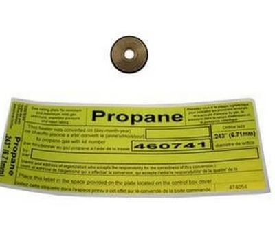 #ad Natural Gas to Propane Conversion Kit for MasterTemp 250 Pentair 460741 $65.99