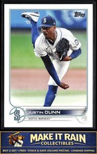 Justin Dunn 2022 Topps Series One #185 Seattle Mariners Baseball