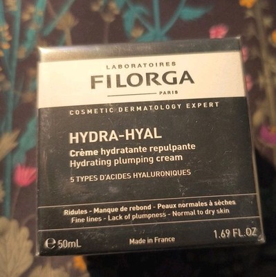 Filorga Hydra-Hyal Hydrating Plumping Facial Cream 50ml. 1.69oz New Sealed