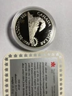 CANADA SILVER 1 dollar PROOF steam locomotive "" TRAIN ""  1986