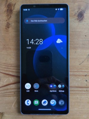 Sony Xperia 5 V - 128GB - Blau (Ohne Simlock) (Dual SIM) mit IODÉ entgoogled
