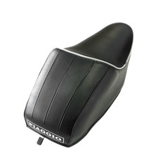 SELLA NERA SEDILE PER VESPA 50 SPECIAL R L N MONOPOSTO GOBBA TIPO ORIGINALE PIAG