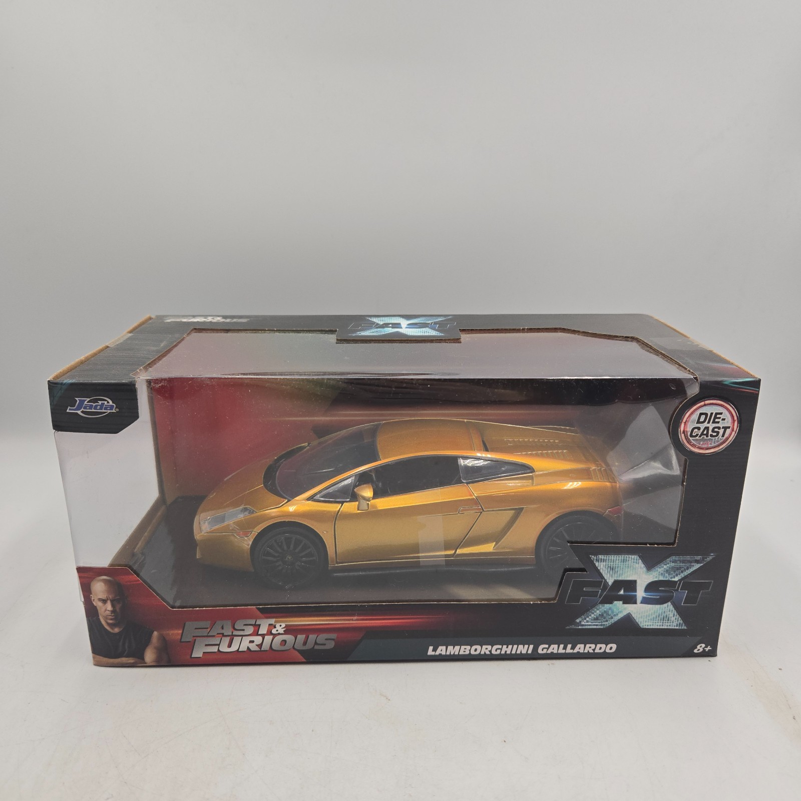 Jada 1/24 Lamborghini Gallardo – Dorée, Fast And Furious, Diecast