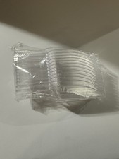 Mini pelles acryliques en plastique transparent 12 pièces 5,5" cuisine, fête et mariage desserts