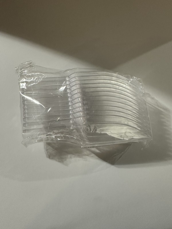 Clear Mini Plastic Acrylic Scoops 12 Pcs 5.5” Kitchen, Party & Wedding Desserts