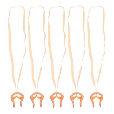 5 Pack Nasenklammer Zum Seilschwimmen Zubehör Nasenschutz Nasenclip Mit Riemen