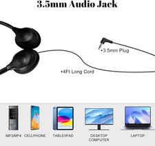 Headphones Bulk Classroom 20 Pack Bulk Headphones 3 5 Mm Plug Perfect Schools