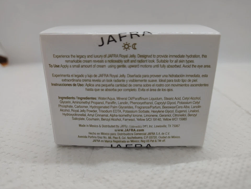 jafra royal jelly facial cream - 50 ml hydration global longevity New look - Image 4 of 4