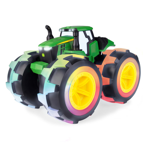 TOMY John Deere Monster Treads Lightning Wheels Tractor