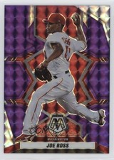 2022 Panini Mosaic Purple Mosaic Prizm 42/49 Joe Ross #163 7l6
