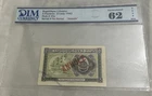 1942 Lebanon 5 Piasters Banknote, Pick # 35s DIM graded 62 PCLB 1333 Cancelled