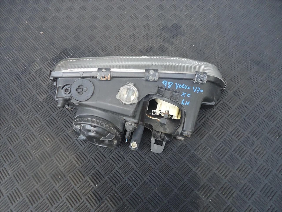 1998-2000 Volvo V70R S70 V70 Left LH Headlight Housing Lamp - Image 3 of 4