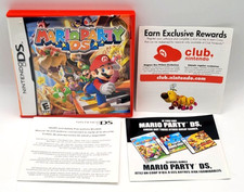 Mario Party DS Nintendo DS Authentic Case INSERTS Only NO GAME