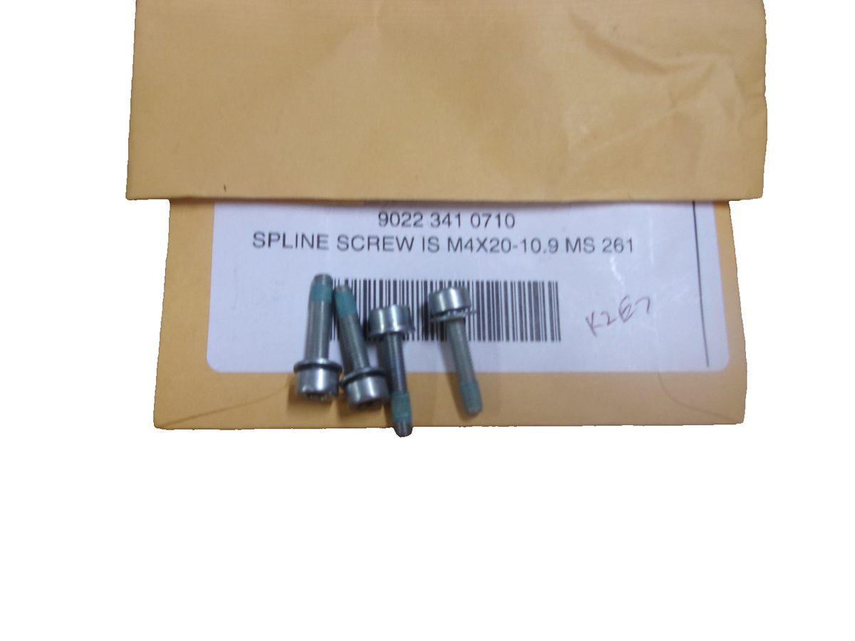 Stihl Spline Screw (4 Pack) OEM 9022-341-0710 M4X20 #GL-K2E7 | eBay