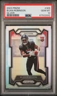 2023 Panini Prizm Bijan Robinson #305 Silver Prizm (RC) PSA 10 GEM MINT