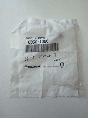 Genuine OEM Kawasaki Bayou Carburetor Float Valve p/n 16030-1066 nos LOOK