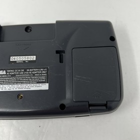 SEGA Game Gear 2110 Handheld System - Black Tested Works