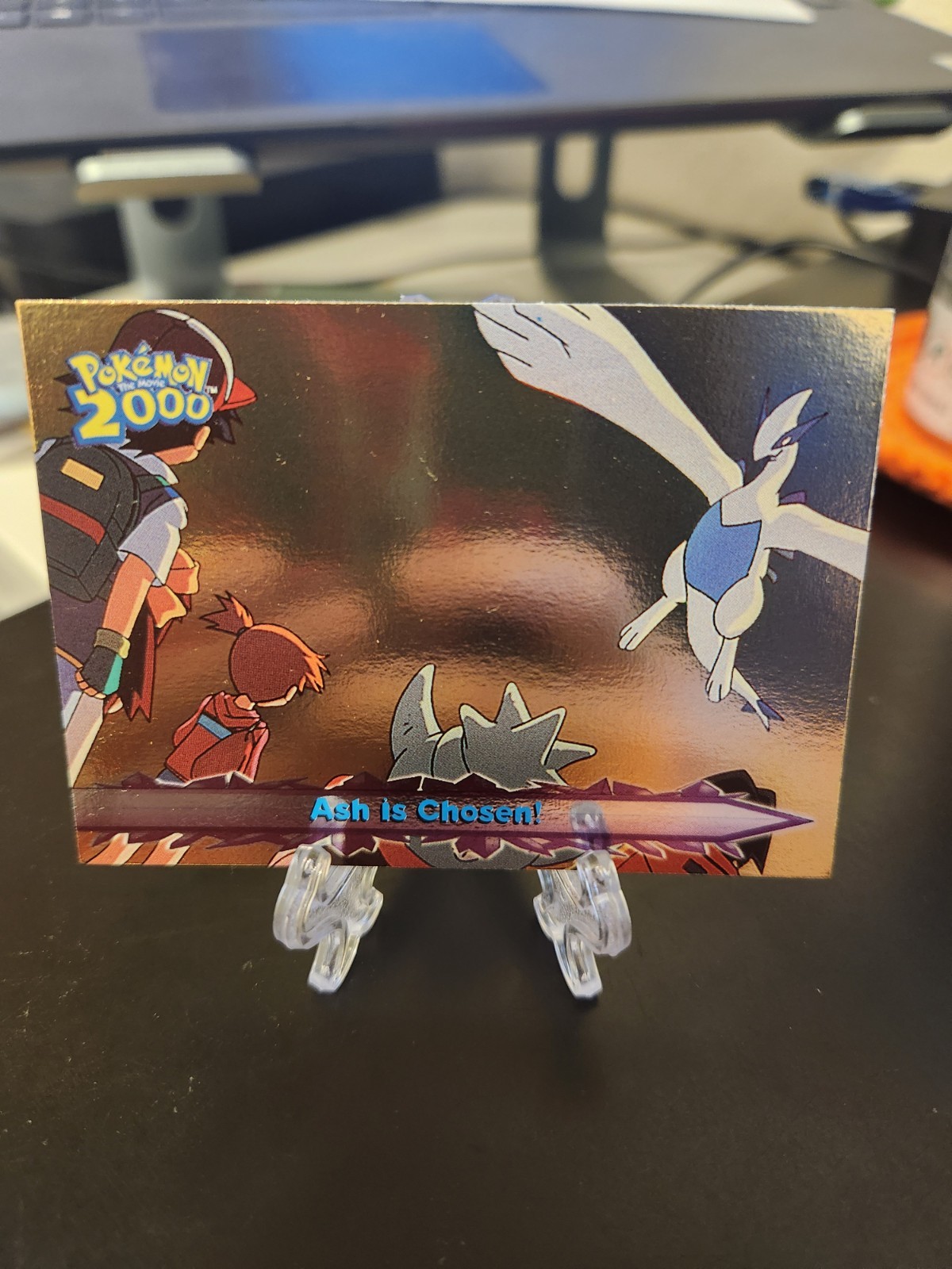 Ash Is Chosen! - #46 - Silver Foil - Topps Pokemon The Movie 2000