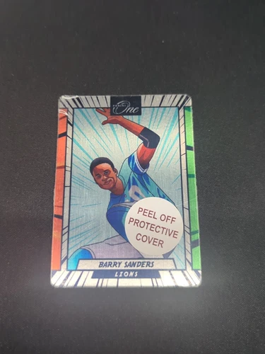 2023 Panini One Manga Barry Sanders Case Hit SSP