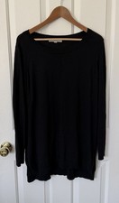 Woman’s Loft Black Sweater Dress- Large 