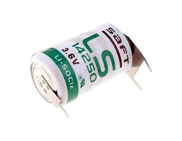 Pile SAFT LS-14250 3.6 Volt Lithium Thionyl Chloride 3 picots - Photo 2/2