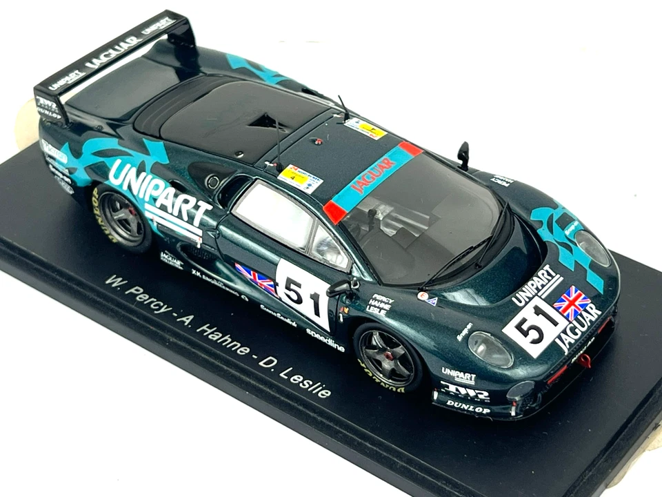 Spark Jaguar XJ220 No51 LM 1993 Le Mans 1/43 Scale Resin Car Rare - Image 3 of 4