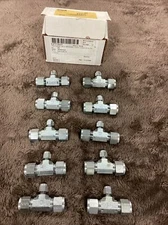 8-8-4 JBZ-S PARKER TUBE REDUCING UNION TEE (BOX OF 10)