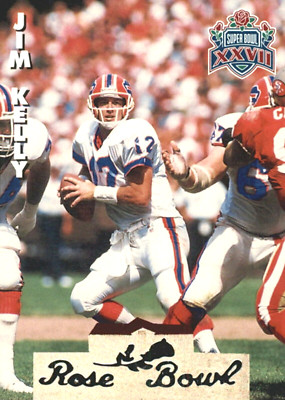 1993 Heads and Tails SB XXVII #SB13 Jim Kelly Buffalo Bills HOF