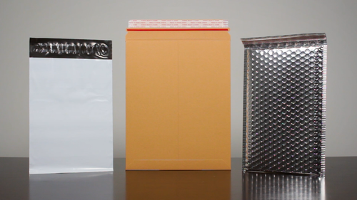 500 White 12" x 15.5" Poly Mailers Self Sealing Envelopes For Shipping 3 Mil - Video 1 of 1