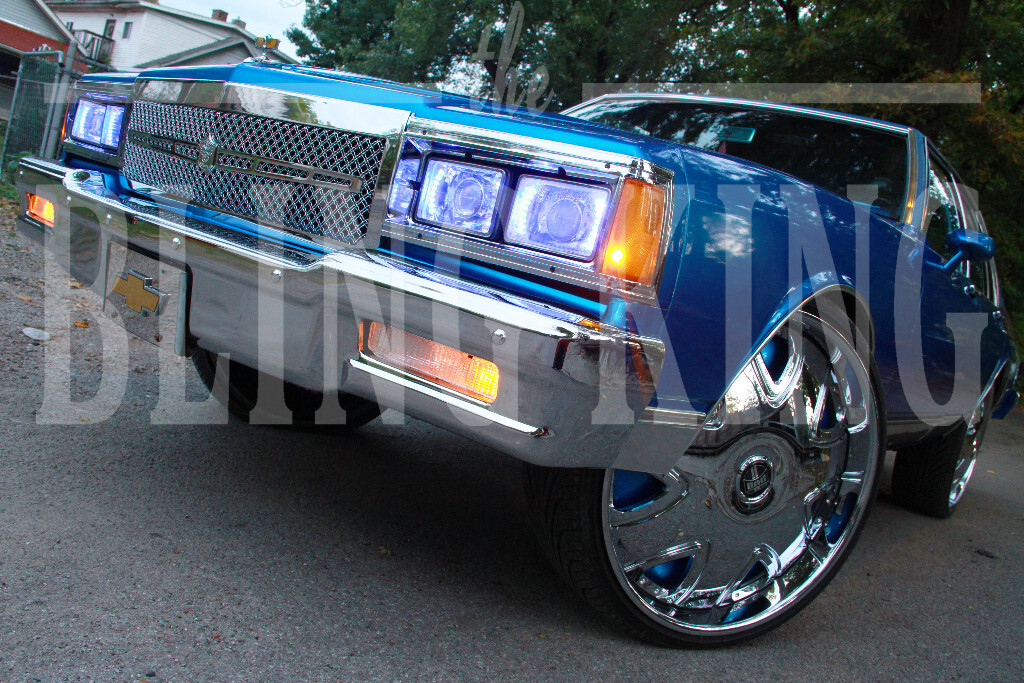 1981-1985 Chevy Caprice Impala chrome mesh grill dual weave